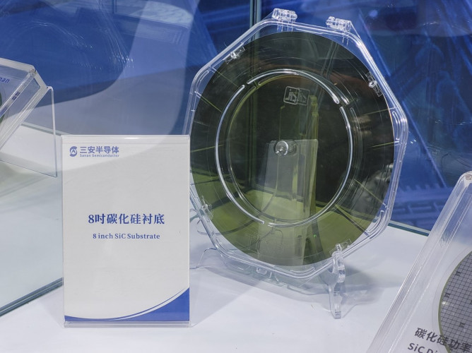 8英寸碳化硅衬底展品